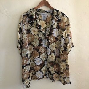 Vintage flower shirt
